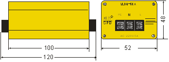 小功率電源電涌保護(hù)器WLDG-10KA